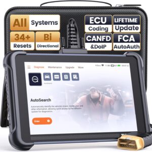 Escáner Automotriz Profesional THINKCAR Thinkscan 689 - Bidireccional y Programación ECU.